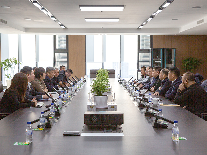 双阳区区长姜楠一行到城建集团交流洽谈 深化企区共建共促高质量发展