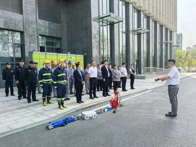 实战演练强本领 筑牢防线保平安 长春城建集团质量安全管理中心开展模拟电气起火消防应急演练